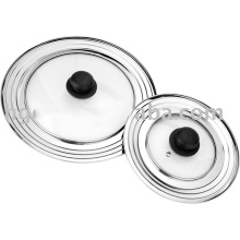 kitchen accessory universal stainless steel pot cover lid/cover